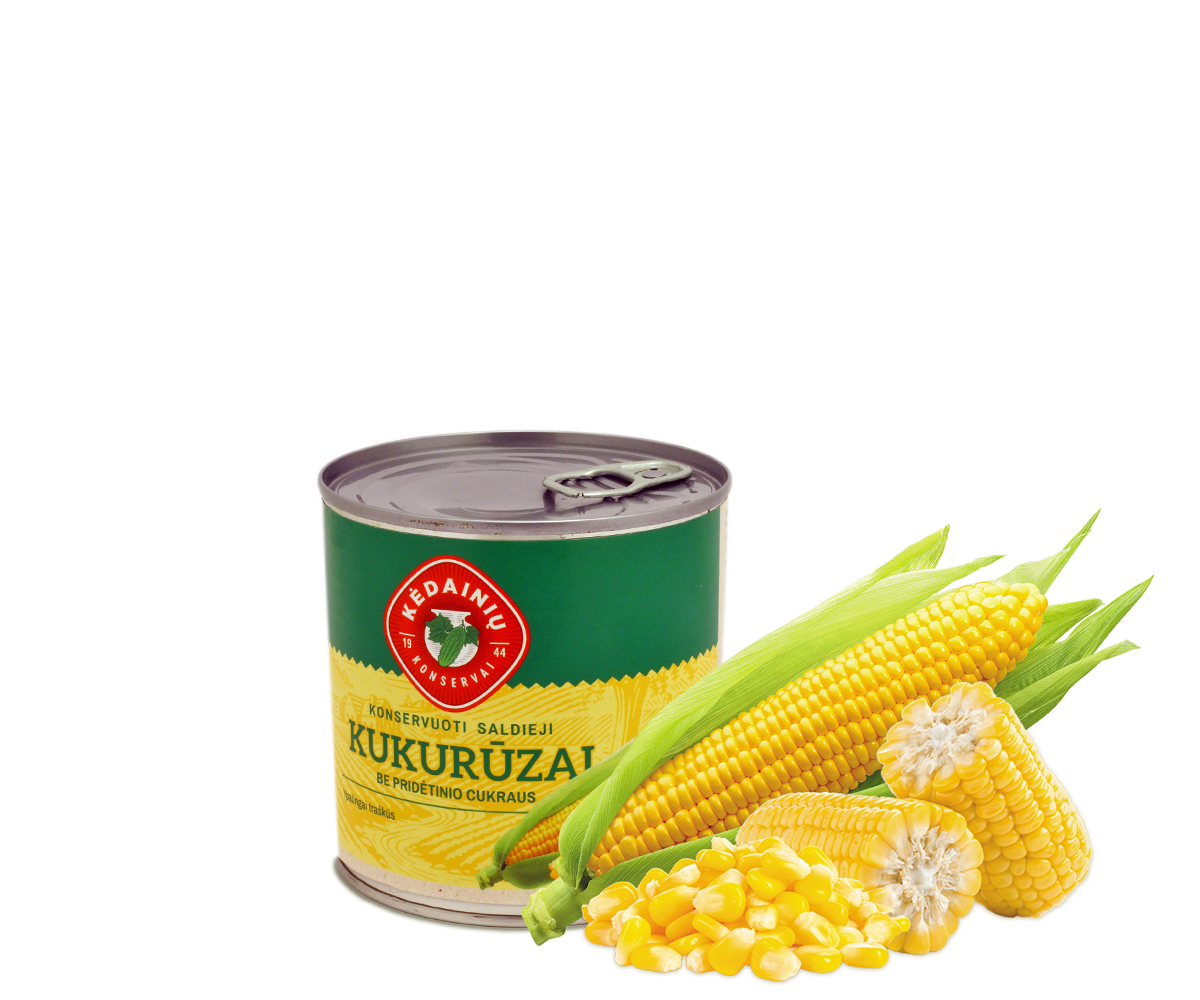 Canned Sweetcorn with No Added Sugar