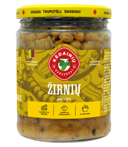 Žirnių sriuba su rūkyta šonine
