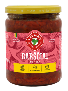 Barščiai su mėsa